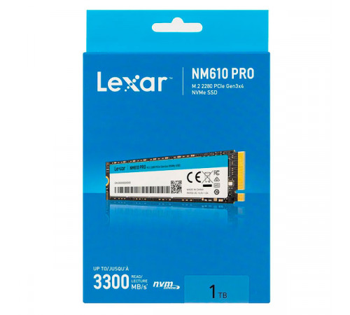   SSD Lexar NM610PRO M.2 PCIe NVMe 1TB