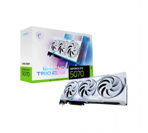 MSI GeForce RTX™ 5070 12GB GAMING TRIO OC WHITE