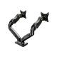 NB F160 Gas Spring 360 Degree Desktop 17-27 Dual Monitor