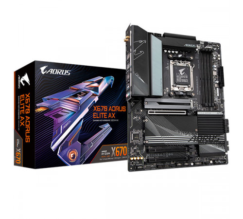 Gigabyte X670 AORUS Elite AX AM5 Motherboard