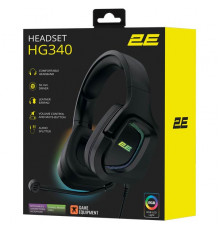 2E HG340 Gaming Headset Black