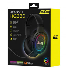 2E HG330 7.1 Gaming Headset Black 2E-HG330BK-7.1