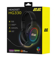 2E HG330 Gaming Headset Black 2E-HG330BK