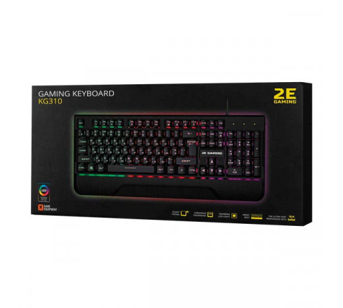 2E KG310 LED Black Gaming Keyboard