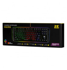 2E KG355 Gaming Keyboard LED Black