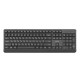2E KS220 Wireless Black Keyboard