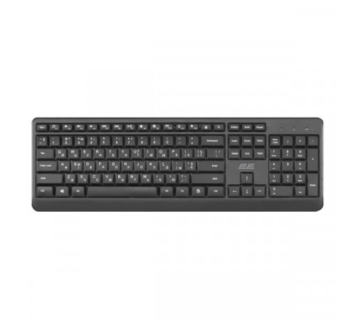 2E KS220 Wireless Black Keyboard