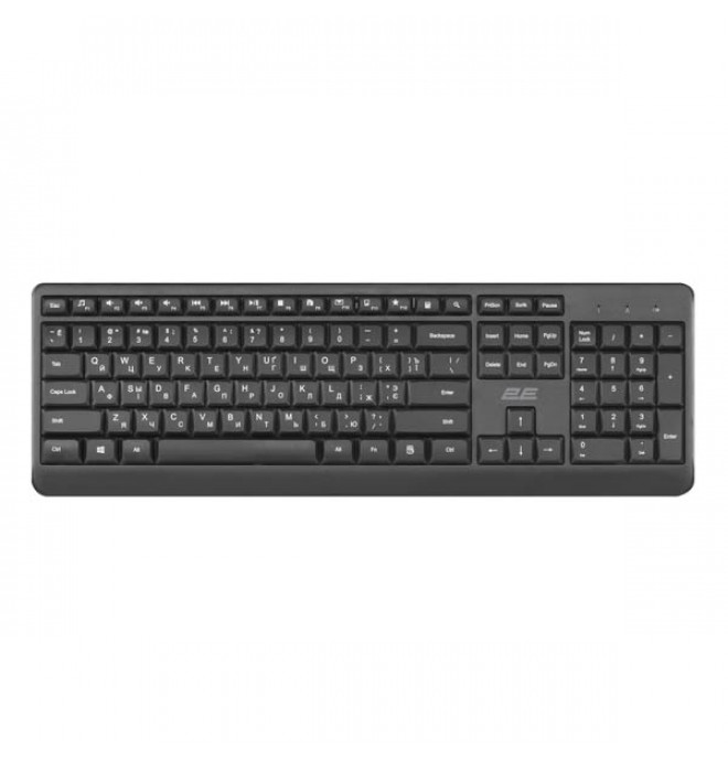 2E KS220 Wireless Black Keyboard