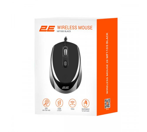 2E MF1100 USB Black Mouse