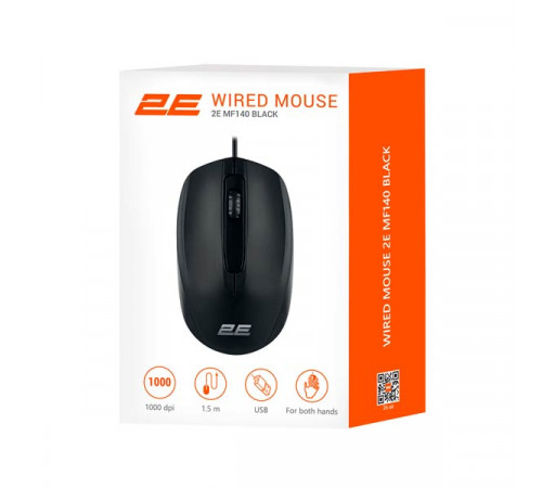 2E MF140 USB Black Mouse 2E-MF140UB