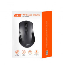 2E MF213 Wireless Black Mouse