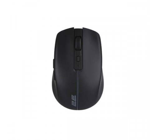 2E MF270 Silent Rechargeable Wireless Black Mouse