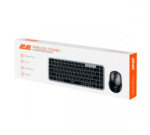2E MK430WBGR Wireless Keyboard and Mouse