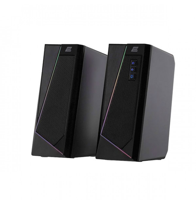  2E Multimedia Speaker PCS233 RGB Black