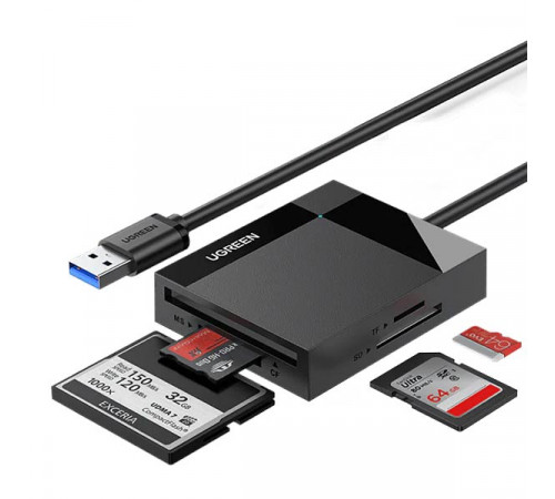 UGREEN 4-in-1 USB 3.0 SD/TF Card Reader 30333