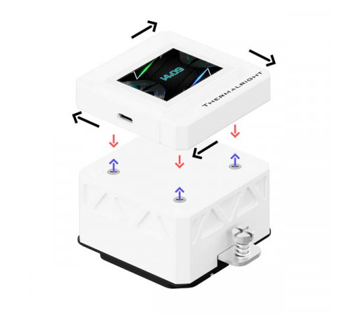 Thermalright Frozen Warframe 360 SE ARGB White V2
