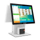 APC OCOM 1516 15.6"+15.6" 15 8GB 128GB Black 2 tərəfli pos monitor