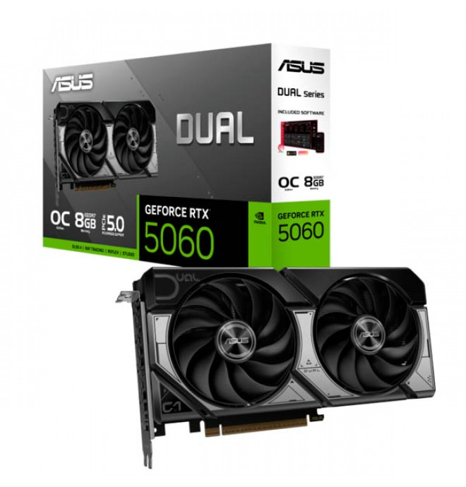 ASUS Dual GeForce RTX 5060 8GB GDDR7 OC Edition