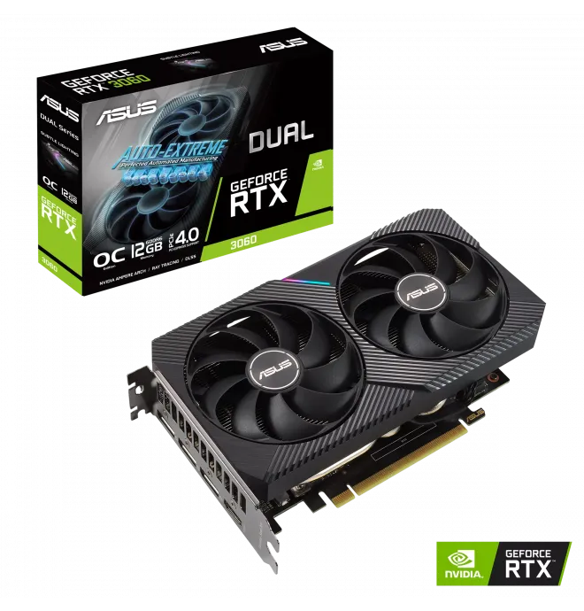 ASUS Dual GeForce RTX 3060 OC 12GB