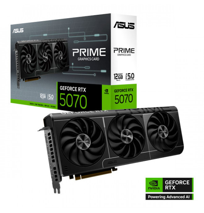 ASUS PRIME GeForce RTX™ 5070 12GB GDDR7