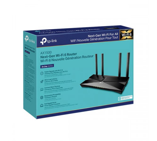 TP-Link Archer AX10 | AX1500 Wi-Fi 6 Router