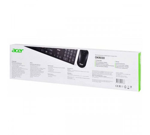 Acer OKR030 Keyboard and Mouse ZL.KBDEE.005