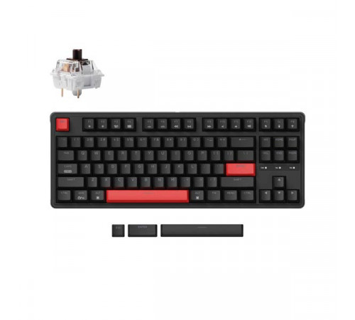 C3 Pro Red Backlight Brown Switch C3P-A3-AZ