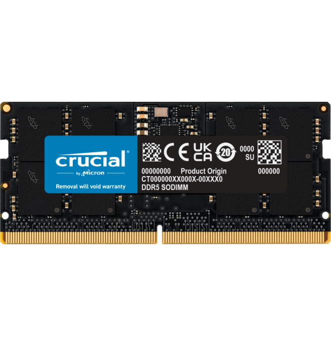 Operativ yaddaş (RAM) Crucial 16GB RAM DDR5 5600MHz