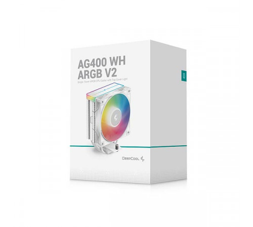 DeepCool AG400 WH ARGB V2 Liquid CPU Cooler
