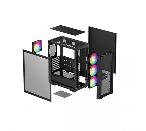 DeepCool CC560 MESH V2 Black PC Case