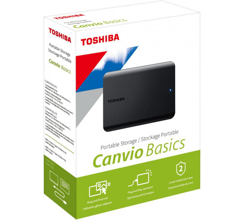 External HDD Toshiba Canvio 1 TB USB 3.2