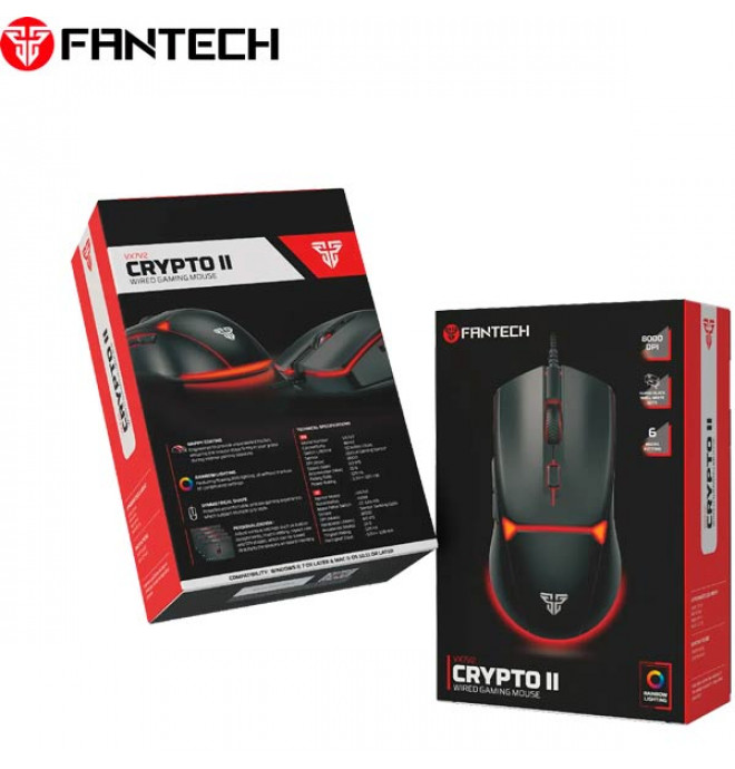 Fantech Crypto II VX7V2 Wired Gaming Mouse