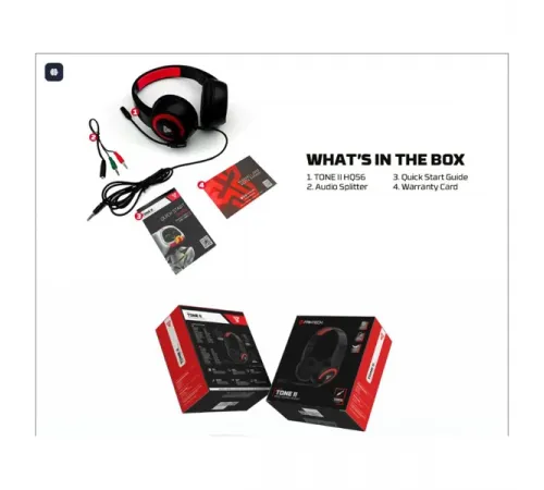 Fantech HQ56 Tone II Headset Black