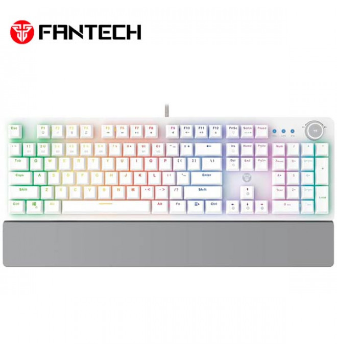 Fantech MaxPower MK853 V2 White Mechanical Keyboard