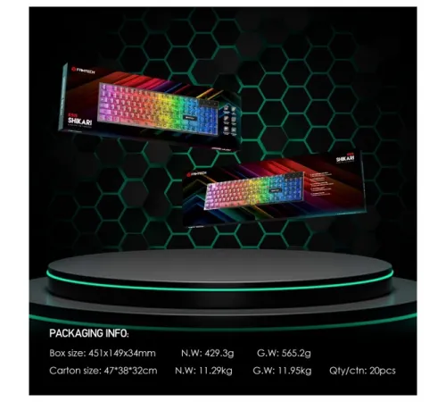 Fantech Shikari K515 Wired Gaming Keyboard