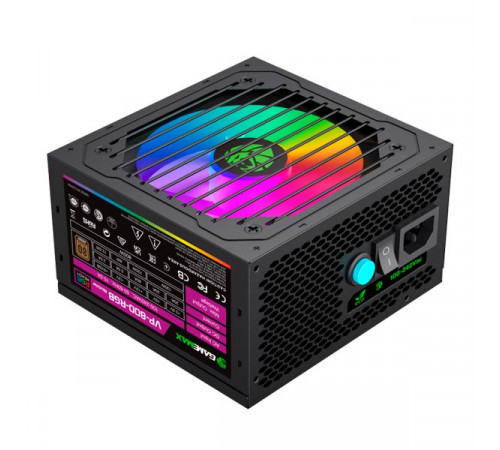 GAMEMAX VP-800-RGB-M  80+ BRONZE Power Supply
