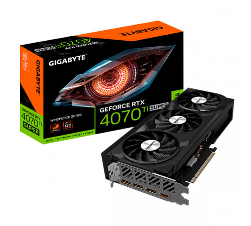 GeForce RTX™ 4070 Ti SUPER WINDFORCE OC 16G