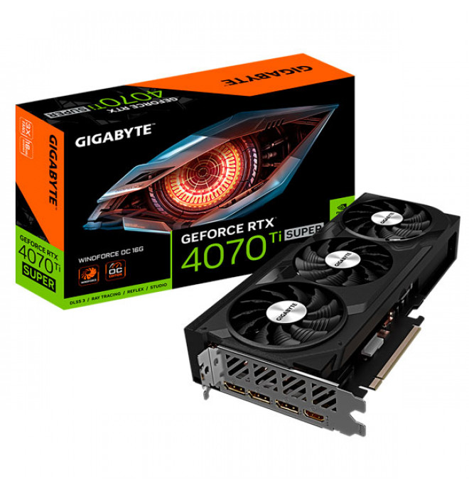 GeForce RTX™ 4070 Ti SUPER WINDFORCE OC 16G