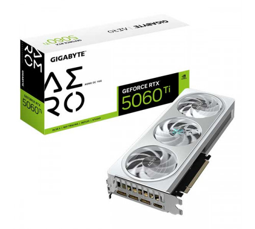 Gigabyte GeForce RTX™ 5060 Ti AERO OC 16GB