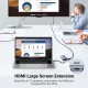 Görüntü ötürücü Ugreen 6 in 1 USB C Hub