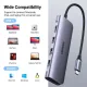 Görüntü ötürücü Ugreen 6 in 1 USB C Hub
