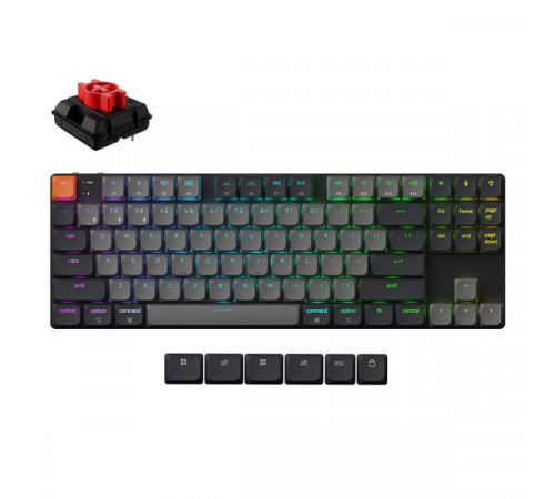 KEYCHRON K1 RGB Backlight Red Switch K1X-B1-AZ