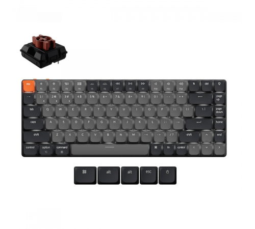 KEYCHRON K3 Swappable RGB Backlight Brown Switch