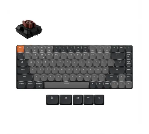 KEYCHRON K3 Swappable RGB Backlight Red Switch