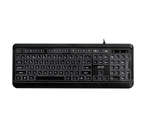 2E KS120 USB Black Klaviatura 2E-KS120UB
