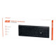 2E KS210 Slim Wireless Black Keyboard