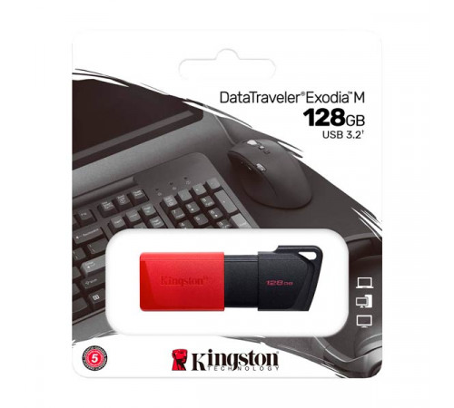 Kingston DataTraveler Exodia M 128GB Flash Drive