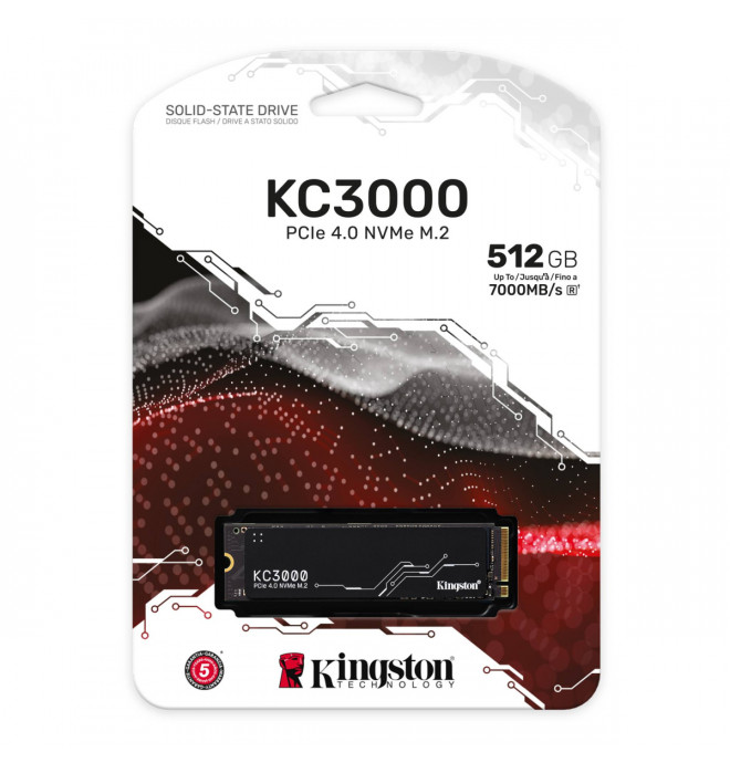 Kingston KC3000 512GB SKC3000S/512G M.2 SSD