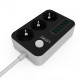 LDNIO 2500W, 6 USB, 10A, Qara/Ağ SE3631