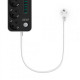 LDNIO 2500W, 6 USB, 10A, Qara/Ağ SE3631